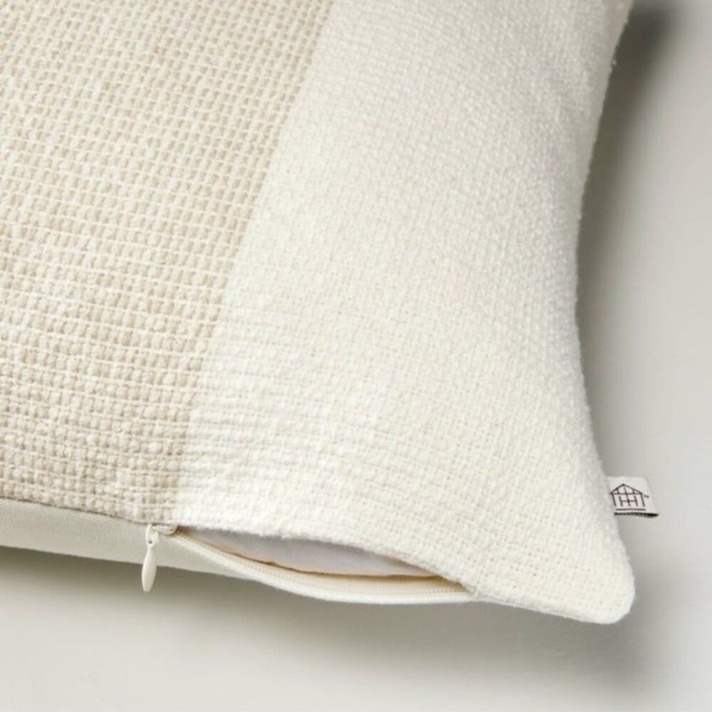 18"x18" Color Block Decorative Pillow Cover from Hearth & Hand with Magnolia